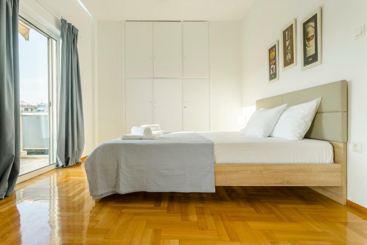 Bright 2 Bedrooms Apt. In The Heart Of Athens W Stunning Views To Acropolis Eksteriør billede