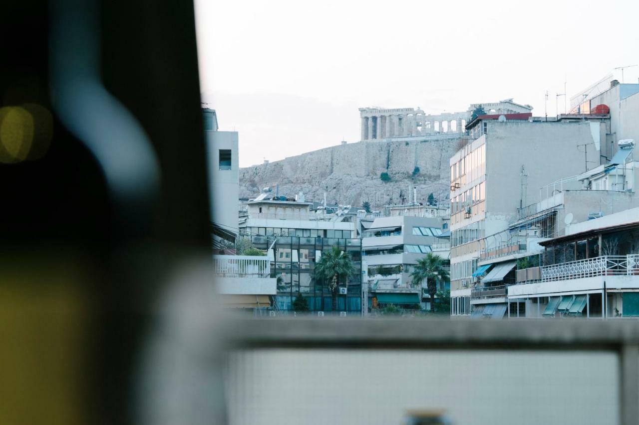 Bright 2 Bedrooms Apt. In The Heart Of Athens W Stunning Views To Acropolis Eksteriør billede